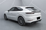 2018-2025 Porsche 9Y0 9YB Cayenne S    GTS    E-Hybrid Coupe Only KT Style Dry Carbon Fiber Trunk Spoiler
