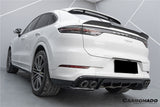 2018-2025 Porsche 9Y0 9YB Cayenne S    GTS    E-Hybrid Coupe Only KT Style Dry Carbon Fiber Trunk Spoiler