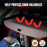 2024-2026 Acadia & Enclave Cargo Cover + 3D Trunk Mat Carbon Fiber Texture