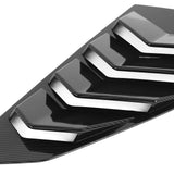 2024-2026 Ford Mustang Coupe Carbon Fiber Print Side Window Louvers