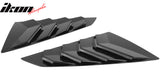2024-2026 Ford Mustang Coupe Carbon Fiber Print Side Window Louvers