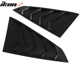 2024-2026 Ford Mustang Coupe Carbon Fiber Print Side Window Louvers