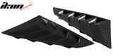 2024-2026 Ford Mustang S650 Coupe Gloss Black Side Window Louvers ABS