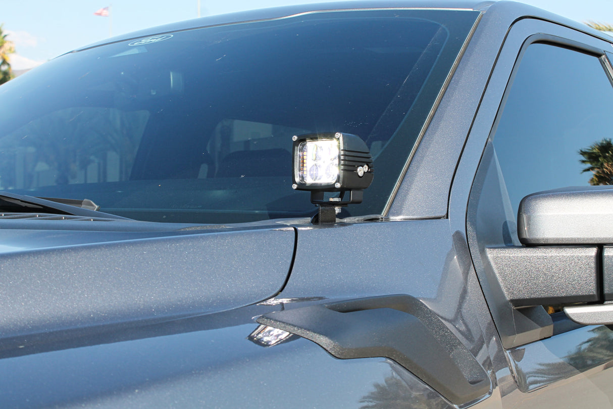 2024+ Ford Raptor ditch lights Gen 3 Refresh A-Pillars