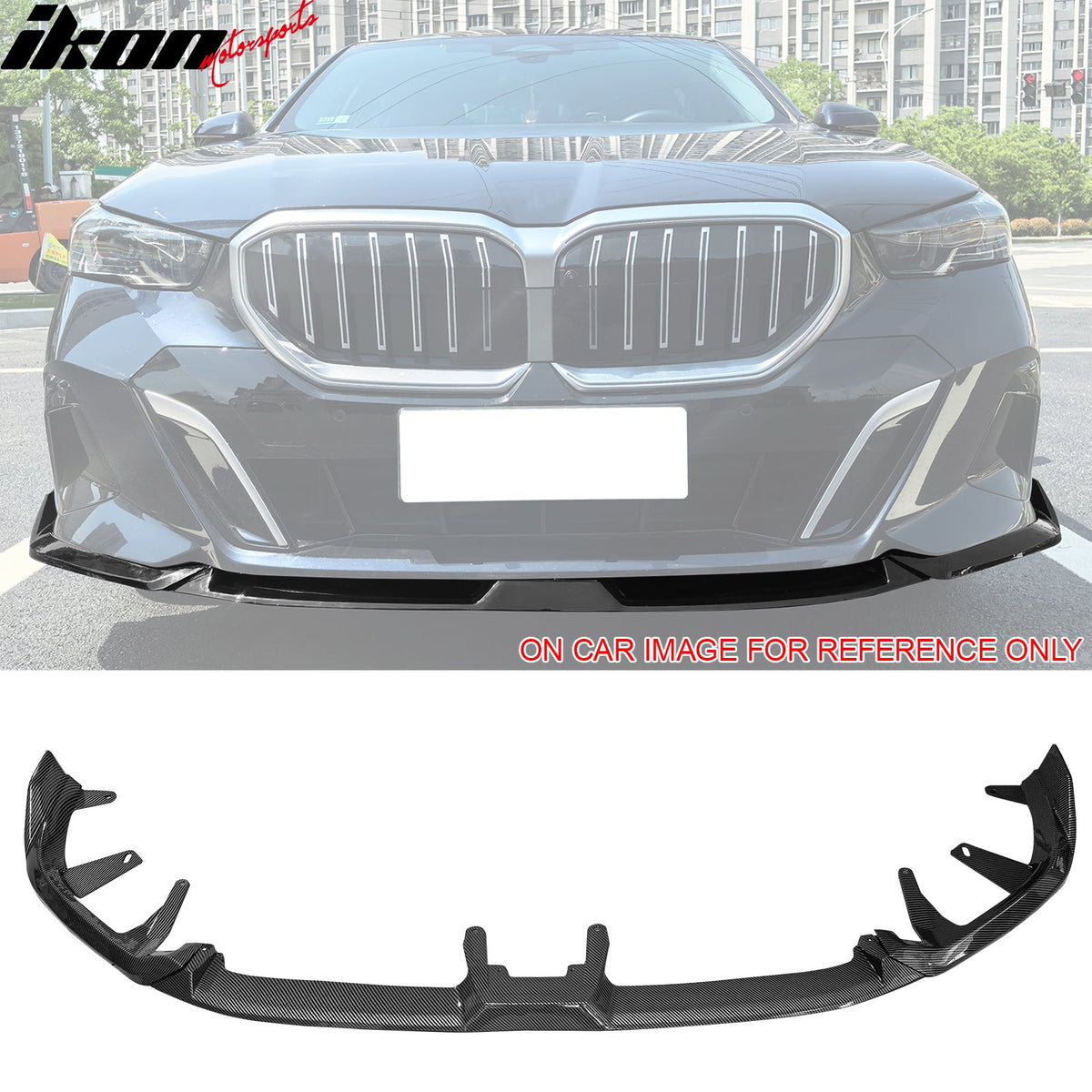 2024-2026 BMW G60 5 Series IKON Front Bumper Lip PP