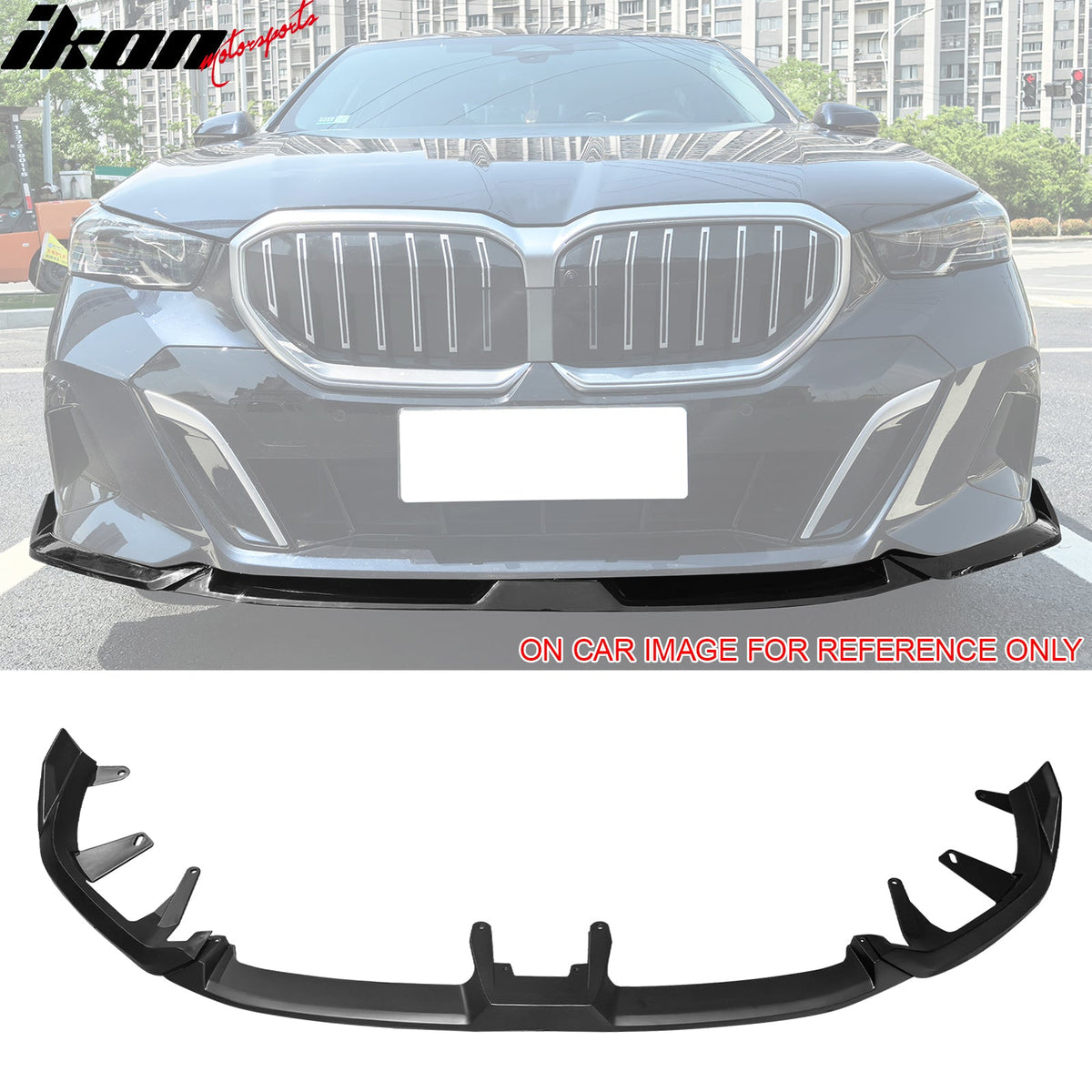 2024-2026 BMW G60 5 Series IKON Front Bumper Lip PP
