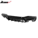 2024-2026 Ford Mustang Rear Bumper Diffuser Speed Style Gloss/Matte Black