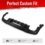 2024-2026 Ford Mustang Rear Bumper Diffuser Speed Style Gloss/Matte Black