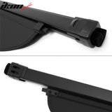 Rear Cargo Cover for GMC Hummer EV SUV 2024-2026 Carbon Fiber Texture