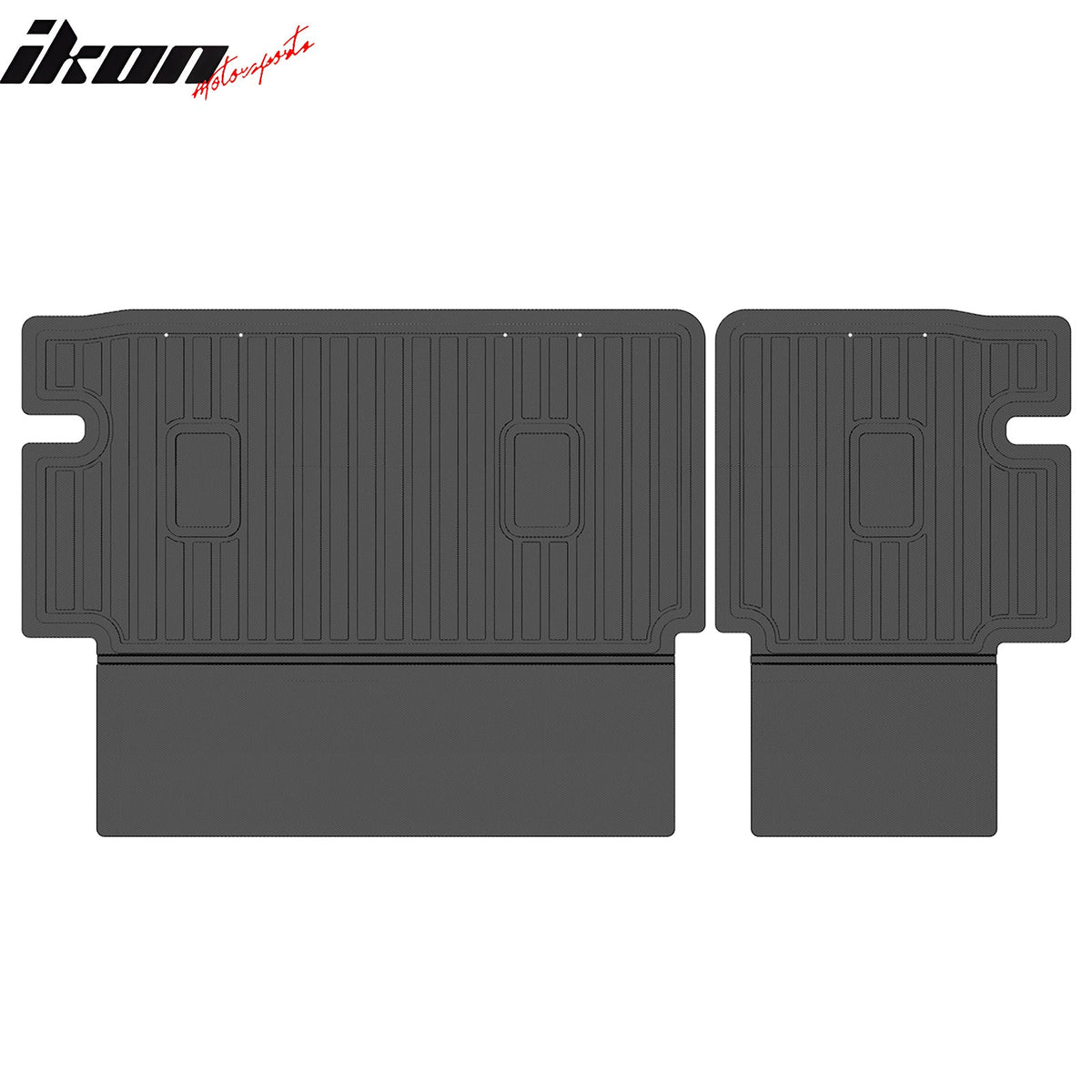 Retractable Cargo Cover + TPE Backrest Mat for GMC Hummer EV SUV 2024-2026