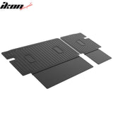 Retractable Cargo Cover + TPE Backrest Mat for GMC Hummer EV SUV 2024-2026