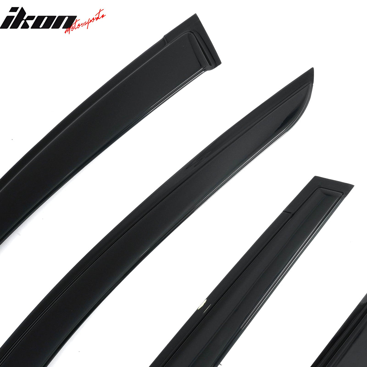 2024-2026 Subaru Crosstrek & Impreza Hatchback Window Visors Smoke Acrylic Rain Sun Deflectors Guard 4PCS Set
