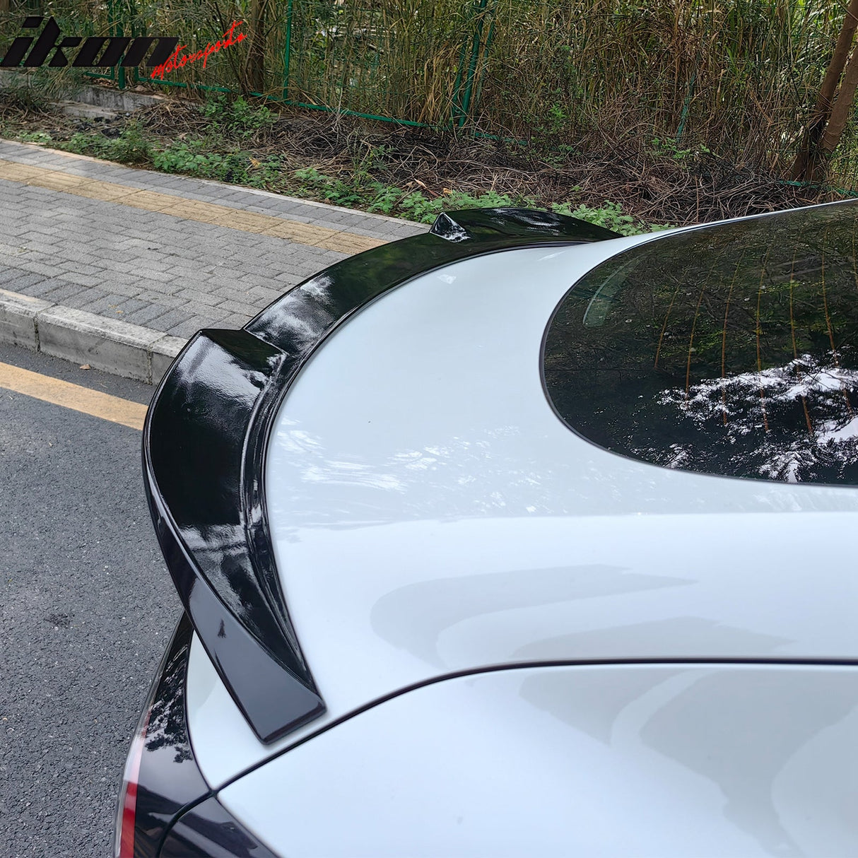 2024 Tesla Model 3 Performance Style Gloss Black Trunk Spoiler ABS