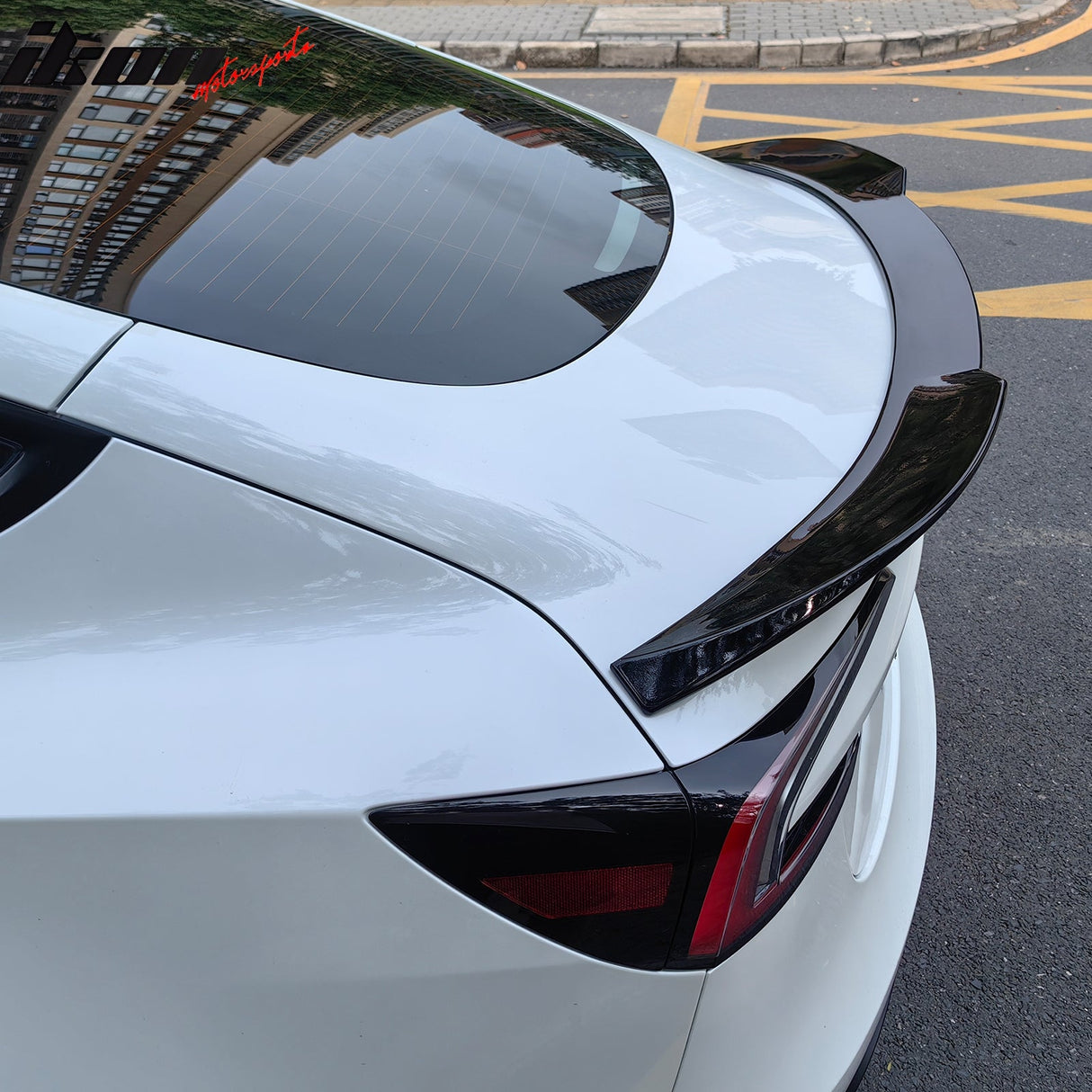 2024 Tesla Model 3 Performance Style Gloss Black Trunk Spoiler ABS