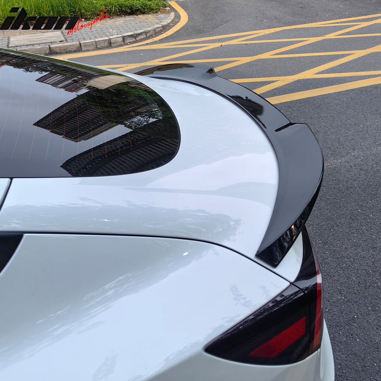 2024 Tesla Model 3 Performance Style Gloss Black Trunk Spoiler ABS