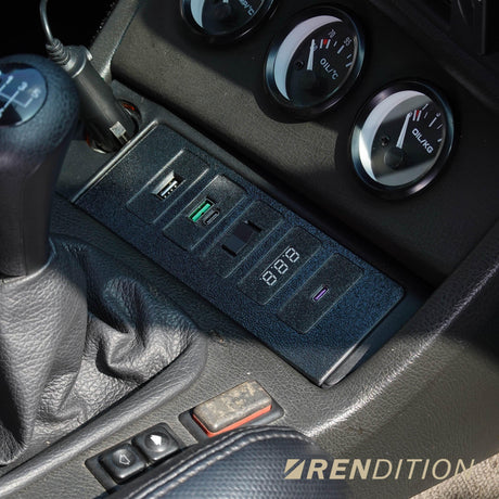 BMW E30 FRONT USB CHARGING MODULES - K2 Industries