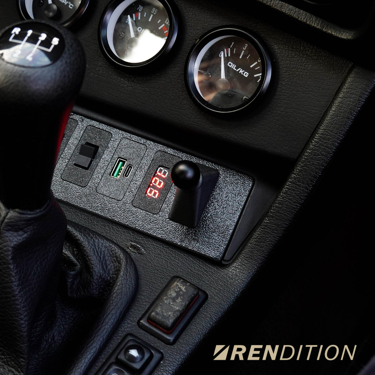 BMW E30 FRONT USB CHARGING MODULES - K2 Industries