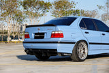 BMW E36 CARBON FIBER DUCKTAIL / REAR SPOILER KIT / REAR WING - K2 Industries