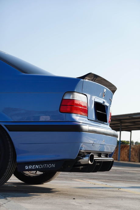 BMW E36 CARBON FIBER DUCKTAIL / REAR SPOILER KIT / REAR WING - K2 Industries