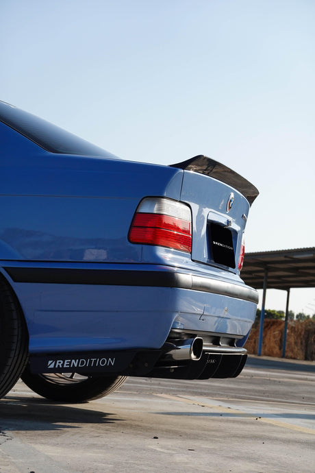 BMW E36 CARBON FIBER DUCKTAIL / REAR SPOILER KIT / REAR WING - K2 Industries