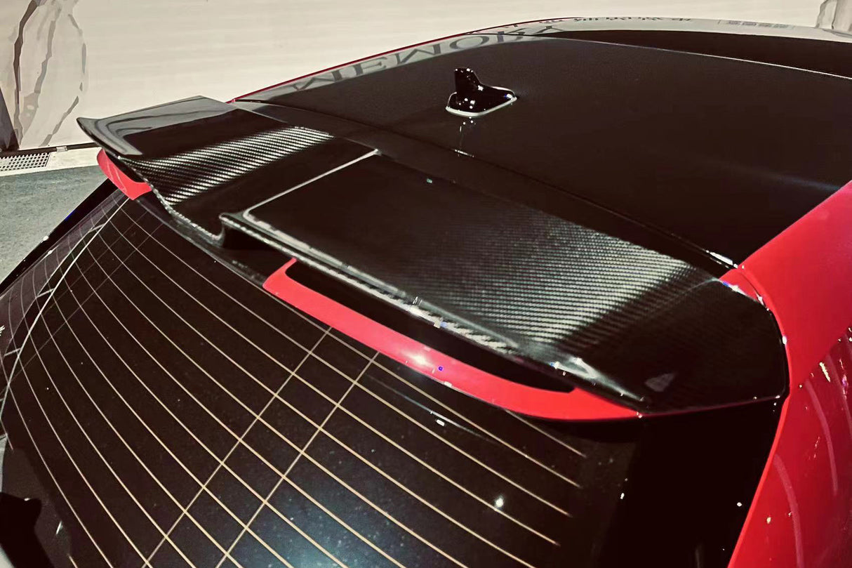 2021-2024 Audi RS3 8Y.0 Sportback AD Style Dry Carbon Fiber Roof Spoiler