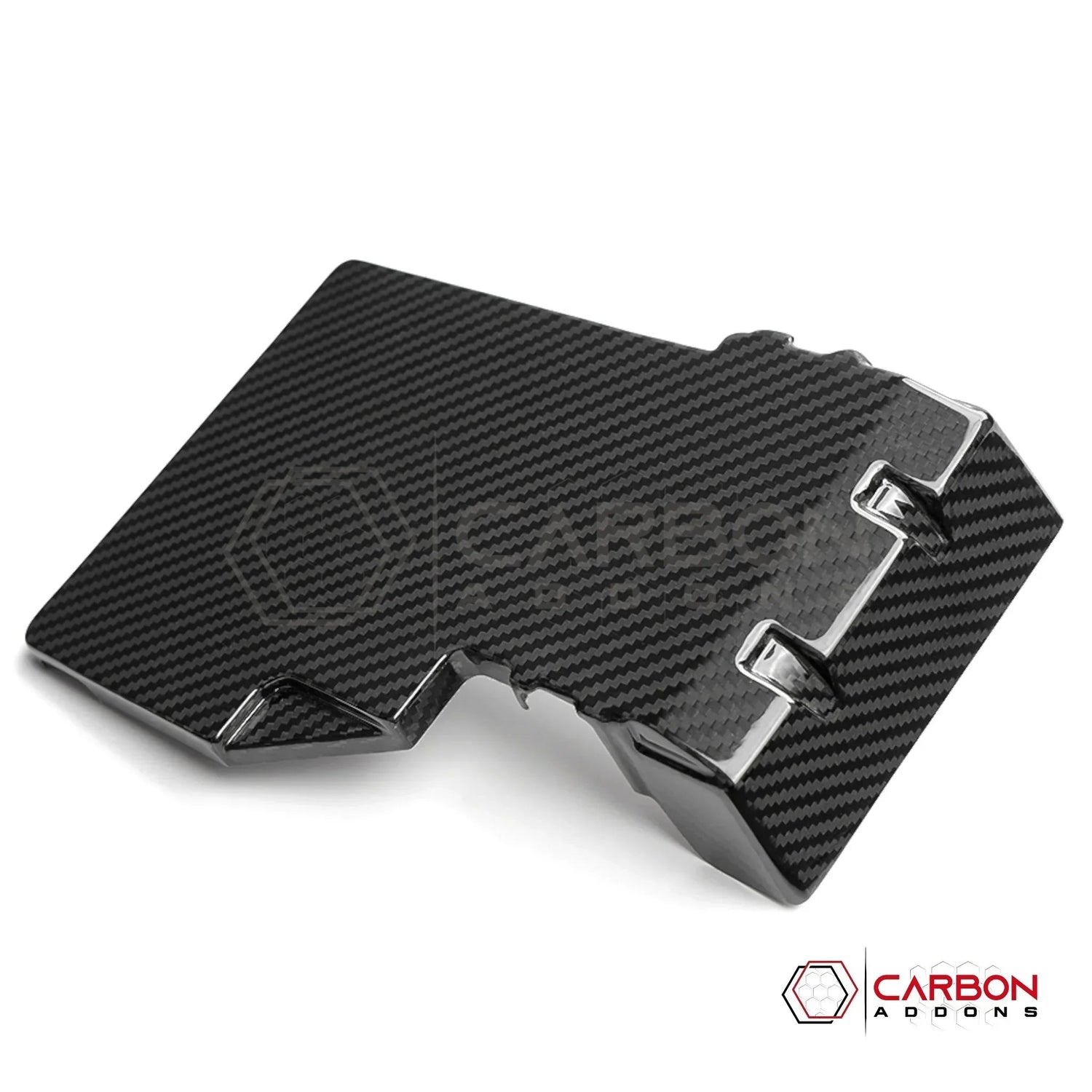 Real Carbon Fiber Fuse Box Cover for 2024+ Ford Mustang GT & Dark Horse