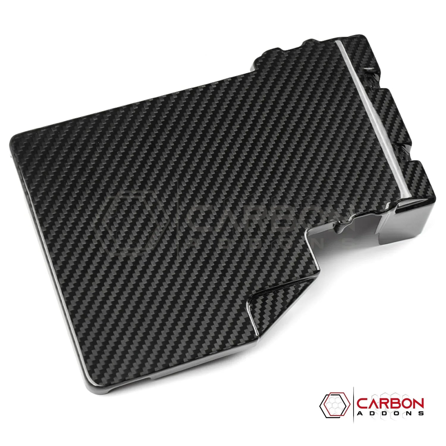 Real Carbon Fiber Fuse Box Cover for 2024+ Ford Mustang GT & Dark Horse