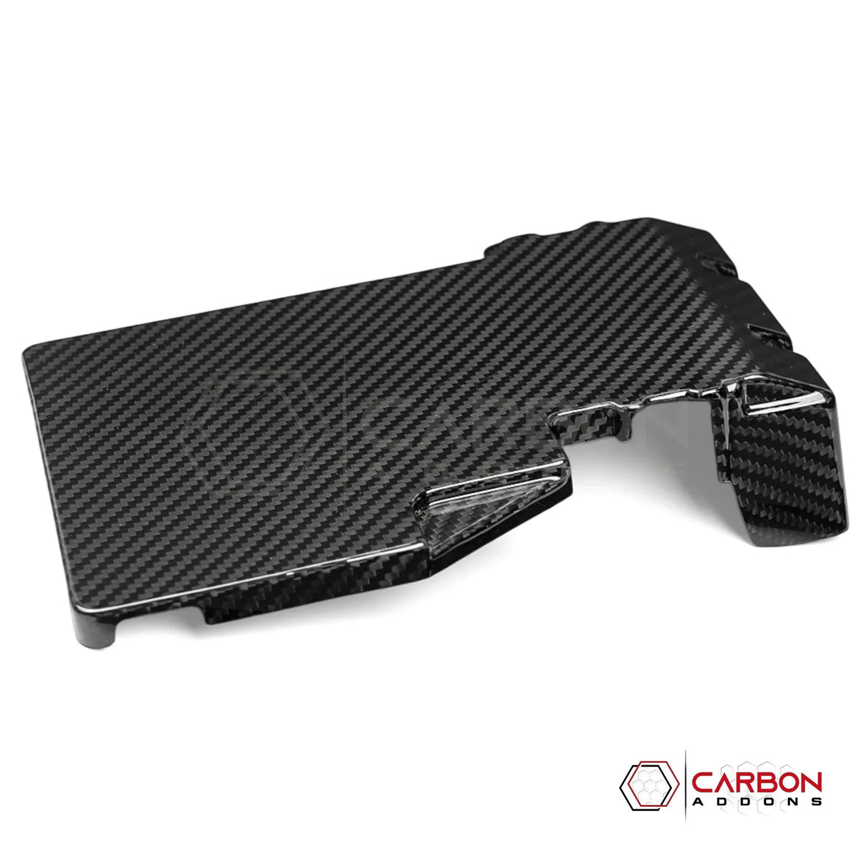 Real Carbon Fiber Fuse Box Cover for 2024+ Ford Mustang GT & Dark Horse