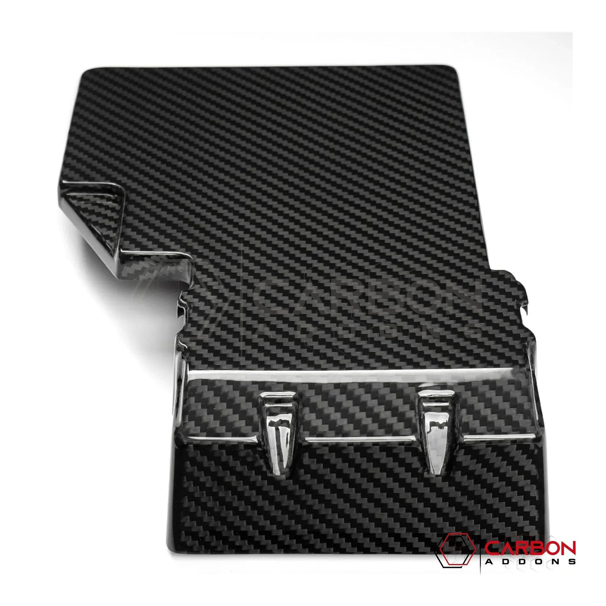 Real Carbon Fiber Fuse Box Cover for 2024+ Ford Mustang GT & Dark Horse