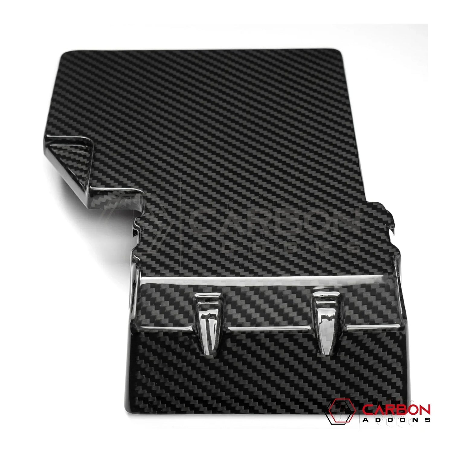 Real Carbon Fiber Fuse Box Cover for 2024+ Ford Mustang GT & Dark Horse