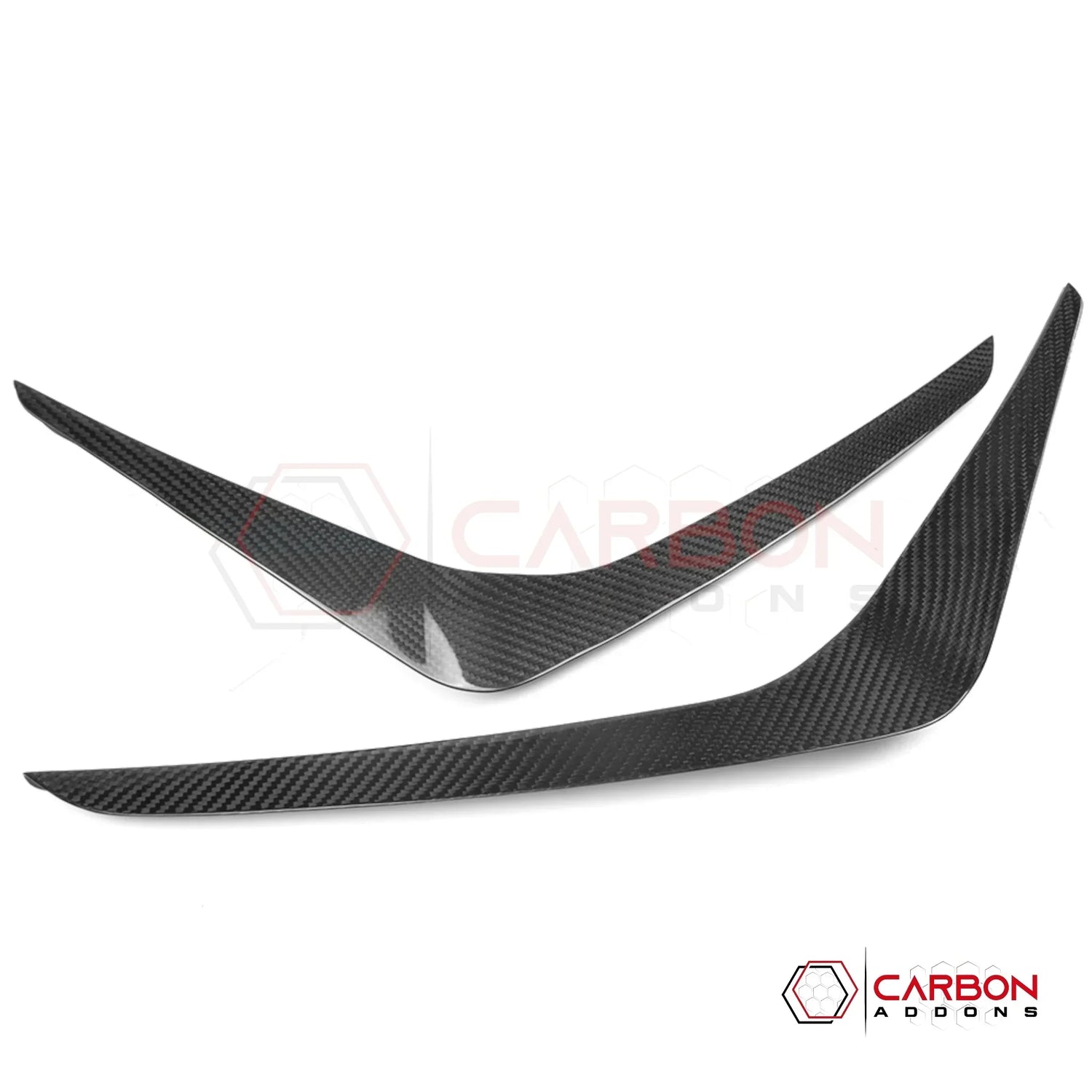 GT-Style Aero Canards for 2024+ Ford Mustang (Carbon Fiber or ABS)