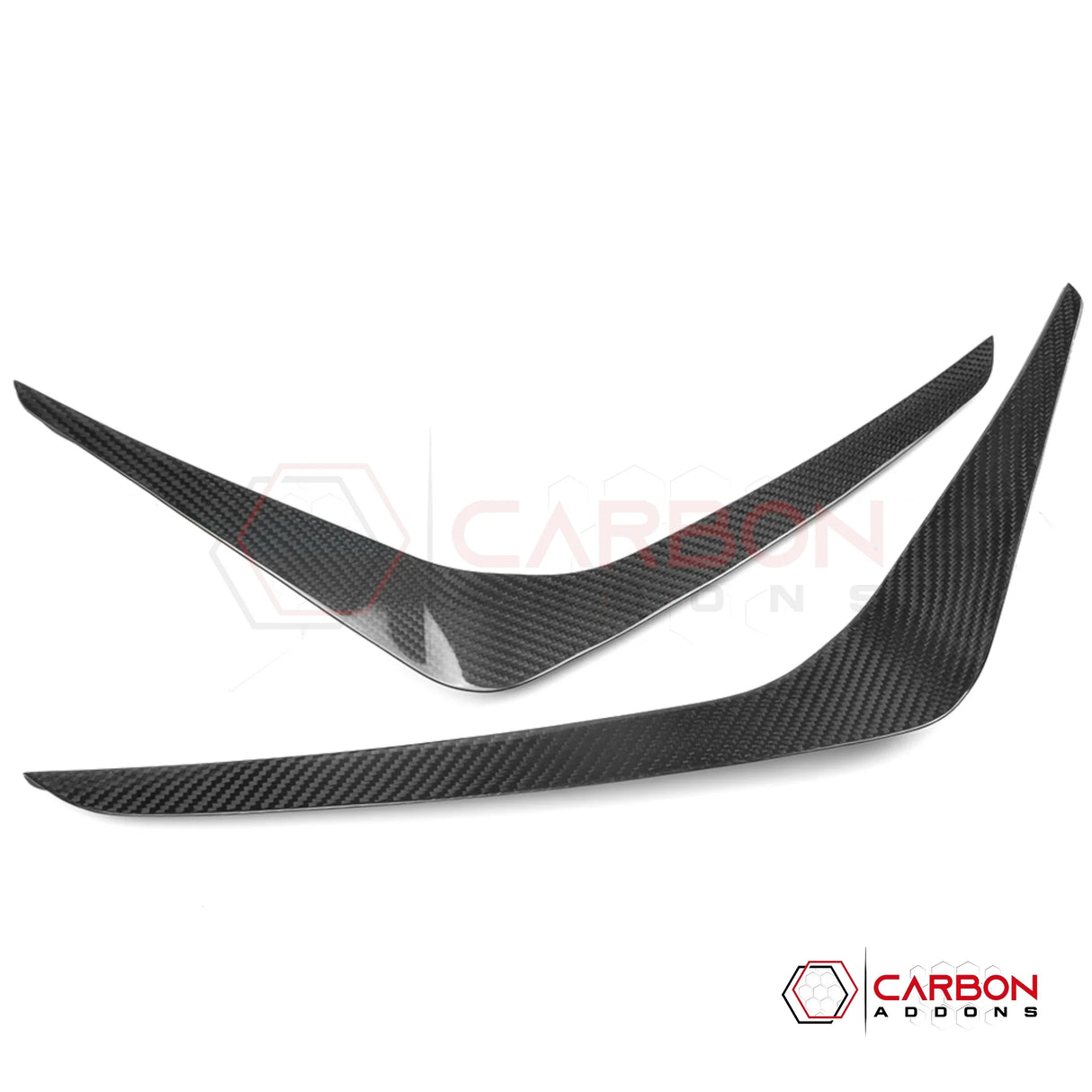 GT-Style Aero Canards for 2024+ Ford Mustang (Carbon Fiber or ABS)
