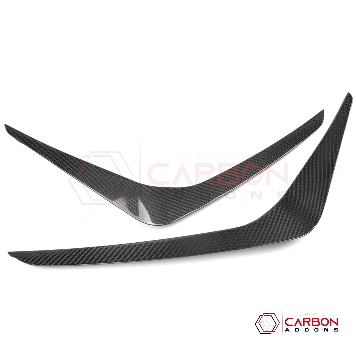GT-Style Aero Canards for 2024+ Ford Mustang (Carbon Fiber or ABS)