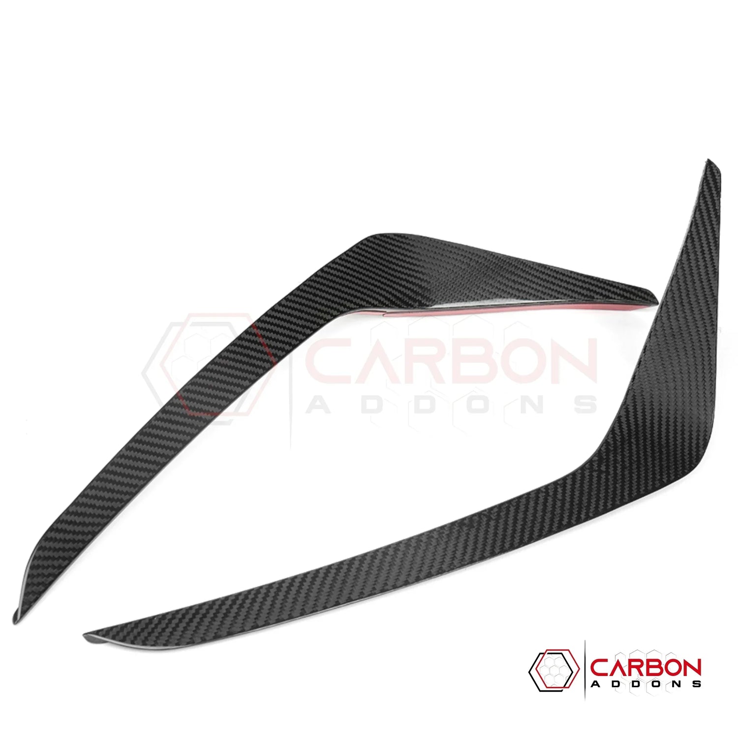 GT-Style Aero Canards for 2024+ Ford Mustang (Carbon Fiber or ABS)