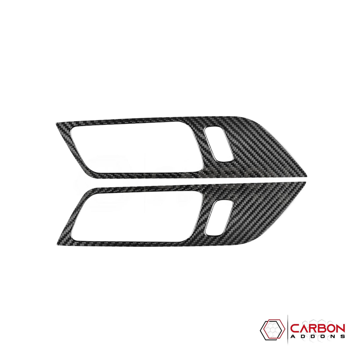 2024+ S650 Mustang Hard Carbon Fiber Door Handle Trim Cover
