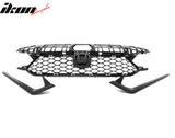 2025-2026 Honda Civic Gloss Black Type R Front Lower Upper Grilles ABS
