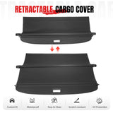 Rear Cargo Cover for Nissan Murano 2025-2026 Carbon Fiber Texture Retractable