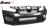 2025-2026 Honda Civic Type R Style Front Bumper Conversion w/ Grilles