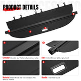 Cargo Cover + 3D TPE Backrest + Trunk Mat for Subaru Forester 2025-2026