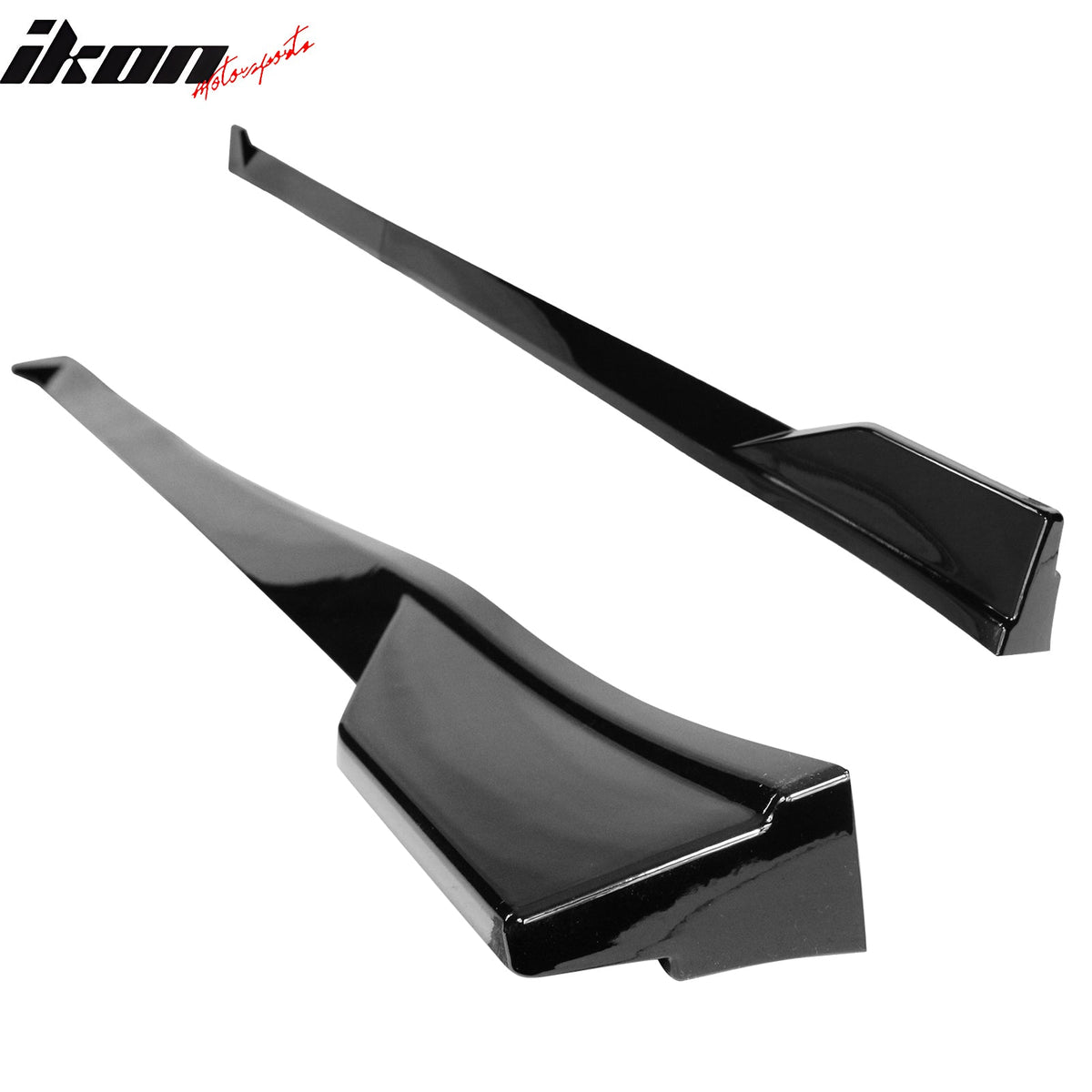 2025-2026 Toyota Camry SE XSE TRD Style Side Skirts Lip Gloss Black PP