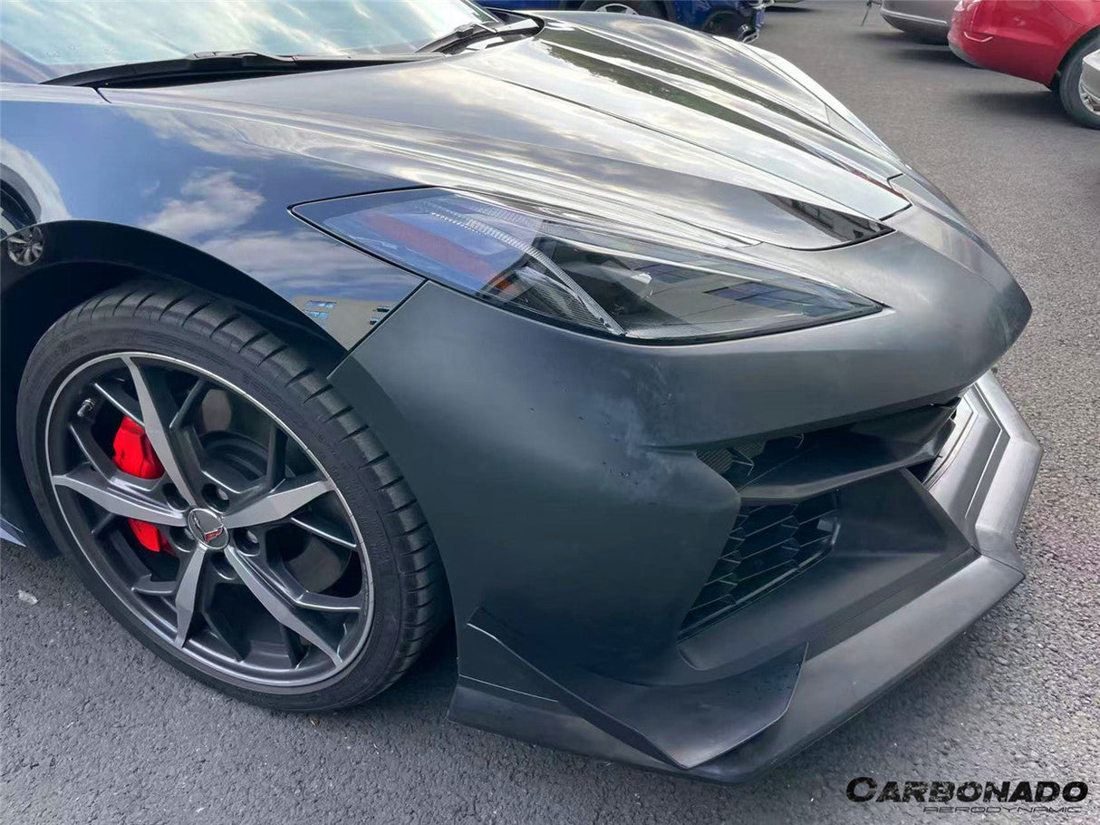 2020-2026 Corvette C8 Stingray Z06 Style Polypropylene Front Bumper