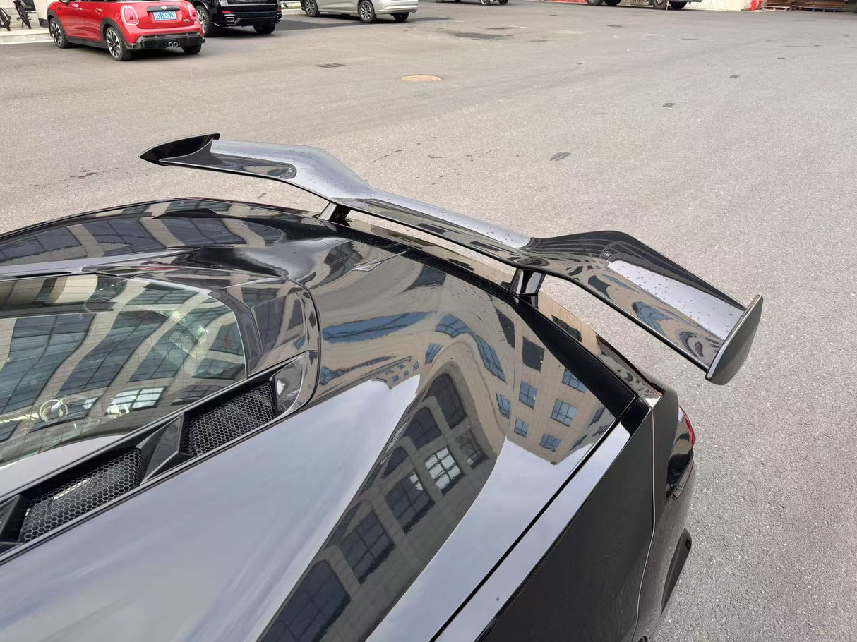 2020-2025 Corvette C8 Stingray Z06 Style DRY Carbon Fiber Trunk Spoiler Wing