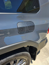 Topographic Map Fuel Door Overlay - 2024+ Land Cruiser / GX 550