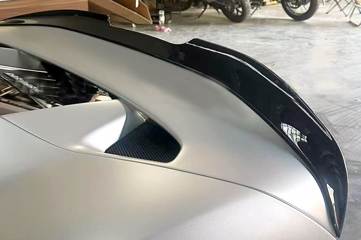 2019-2024 Ferrari F8 MSY Style Autoclave Carbon Fiber Trunk Spoiler
