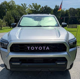 TOYOTA Front Grille Acrylic Emblem Overlays - 2025+ 4Runner TRD Pro / Trailhunter
