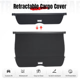 Rear Cargo Cover for Toyota RAV4 2026 Retractable Rear Trunk Shade Canvas