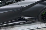 2021-2024 Lamborghini Huracan Autoclave Carbon Fiber Side Skirt Canard Carbonado (VX) Fits: STO