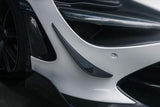 2017-2022 McLaren Autoclave Carbon Front Bumper Canards Carbonado (RT) Fits: 720S Spider, 720S Coupe