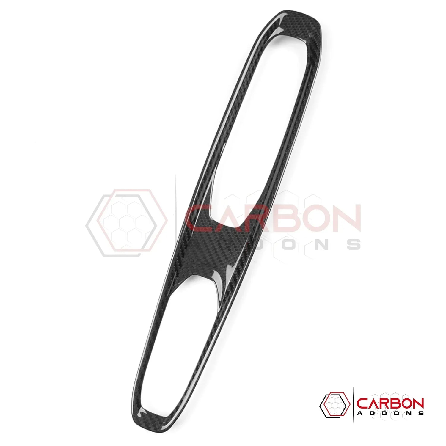 2026+ C8 Corvette Real Carbon Fiber Gear & Mode Selector Trim Cover | Interior Upgrade