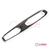 2026+ C8 Corvette Real Carbon Fiber Gear & Mode Selector Trim Cover | Interior Upgrade